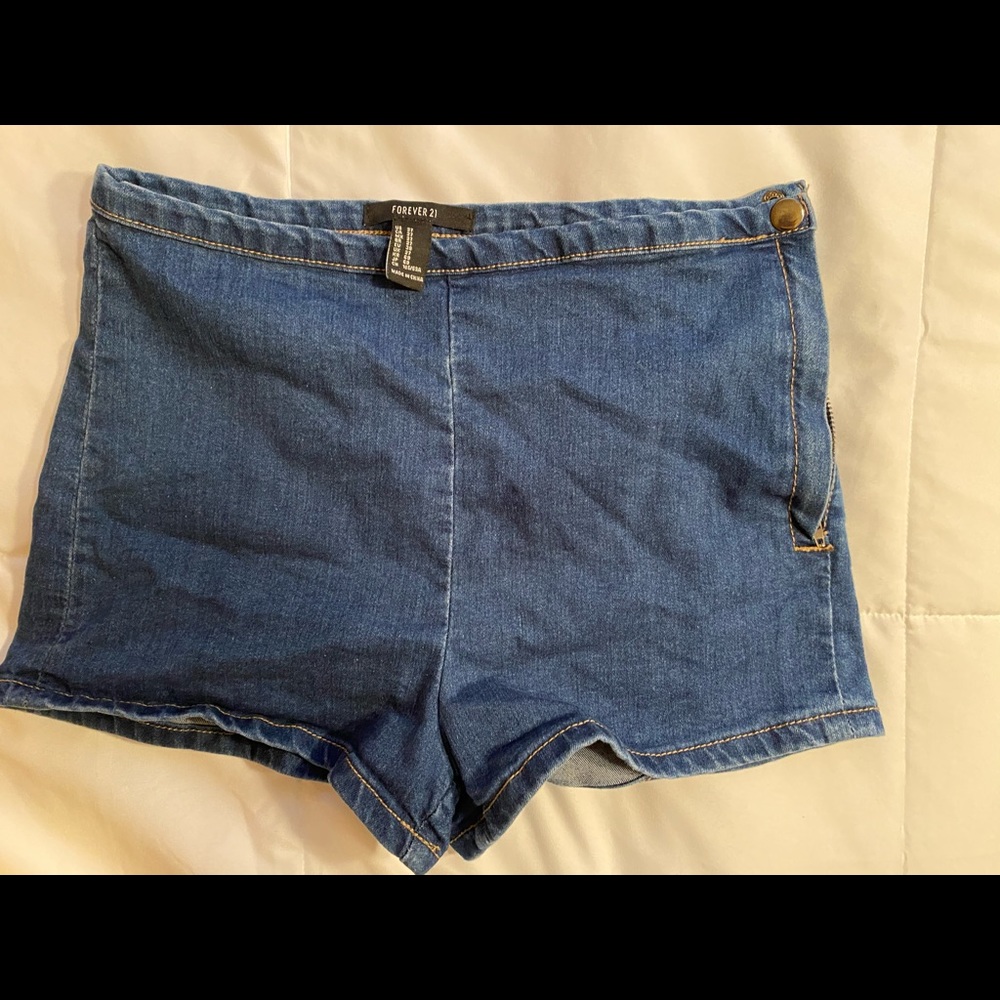 High waisted shorts
